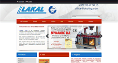 Desktop Screenshot of en.lakal-bg.com