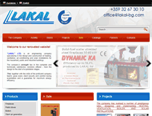 Tablet Screenshot of en.lakal-bg.com